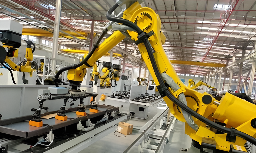 A high-output pneumatic-based pick and place system